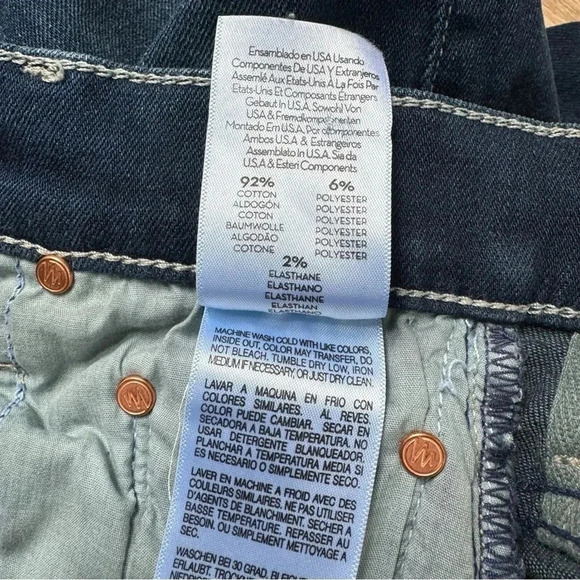 MOTHER The Insider Crop Step Fray Flare Cropped Jeans Denim in Good For You 24 - Picture 9 of 17